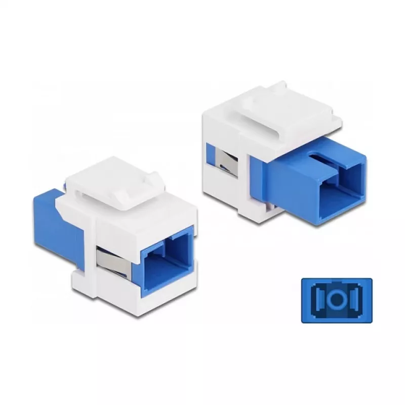 Módulo Keystone conector hembra SC simplex a conector hembra SC simplex DeLOCK