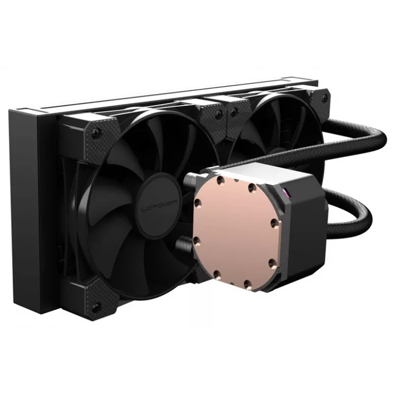 Refrigeración líquida todo en uno LC-Power LC-CC-240-B 12 cm Negra