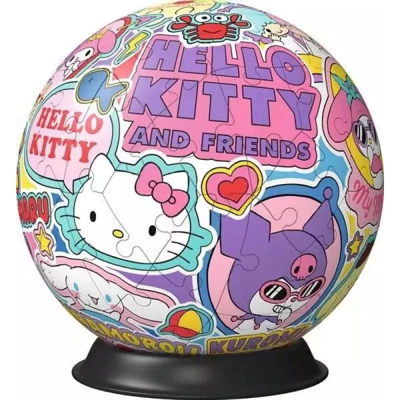 Puzle Ravensburger Hello Kitty 72 piezas Edad recomendada 6 a 99
