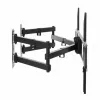 Soporte de pared para TV ART AR-85 para televisores de 32–70 pulgadas, hasta 45 kg, inclinable -15–5°, orientable 45°, extensión 118–622 mm, VESA 75x75–600x400