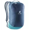 Mochila portabebés Deuter Kid Comfort Pro, azul, poliamida, máx. 22 kg, protección solar, bolsillo lateral