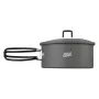 Menaje de camping ESBIT PT1100HA – olla de aluminio 1,1 L, Ø14,8 cm, 227 g, negra