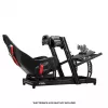 Cockpit de carreras Next Level Racing F-GT Elite Lite Wheelplate Edition altura ajustable compatible con configuraciones de Fórmula y GT