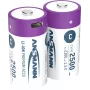 Ansmann ANS 1313-0004 - Batería de Li-Ion C Baby 2300 mAh 1,5 V pack de 2 - Batería recargable