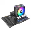 Ventilador de CPU Thermaltake ASTRIA 200 12 cm negro 500-1800 rpm 65 CFM