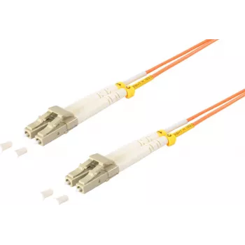 Cable de fibra óptica S/CONN ShiverPeaks 77940 10 m LC naranja