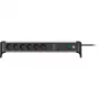 Alargador de corriente Brennenstuhl 1391020600 3m 6 salidas AC para interior negro plata