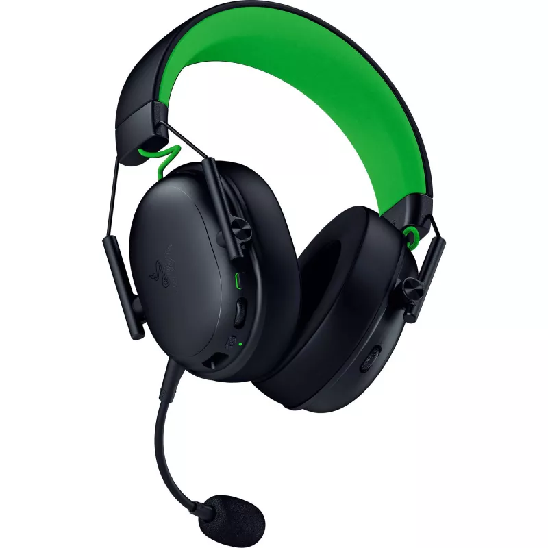 Auriculares Razer BlackShark V3 X HyperSpeed — Con cable e inalámbricos (USB-A, Bluetooth), supraaurales, 20–28 kHz, 270 g, Negro/Verde