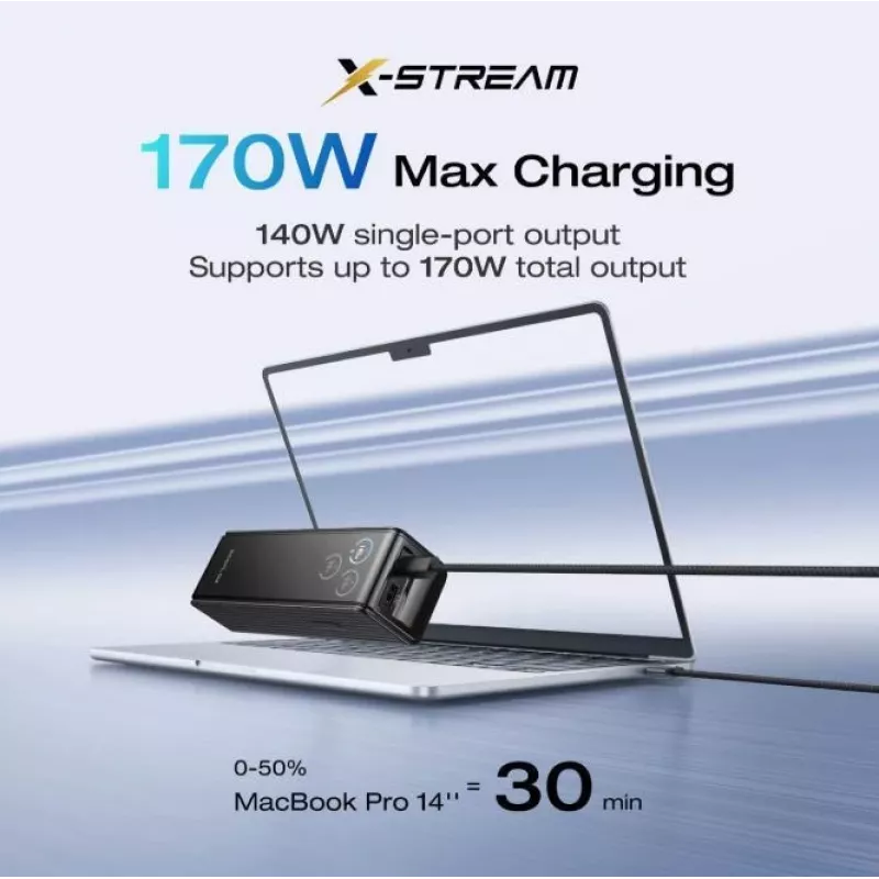 Batería externa ECOFLOW RAPID 25K sin cable integrado