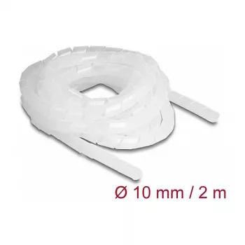 Tubo espiral flexible DeLOCK 2 m x 10 mm transparente