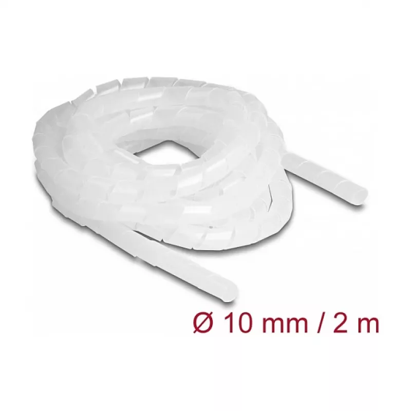 Tubo espiral flexible DeLOCK 2 m x 10 mm transparente