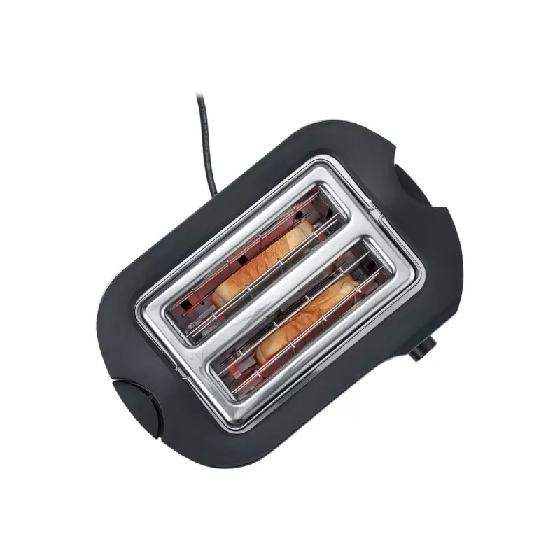 Severin 2589 2 rebanadas 800 W Negro, Acero inoxidable