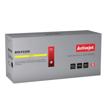 Activejet ATH-F532N Tóner (Recambio para HP 205A CF532A; Supreme; 900 páginas; amarillo)
