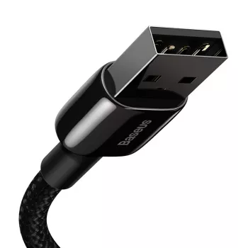 Cable Lightning Baseus CALWJ-A01 2 m negro 2,4 A