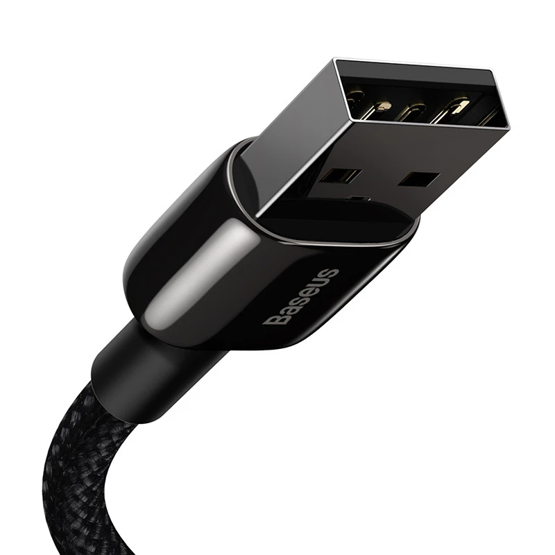 Cable Lightning Baseus CALWJ-A01 2 m negro 2,4 A