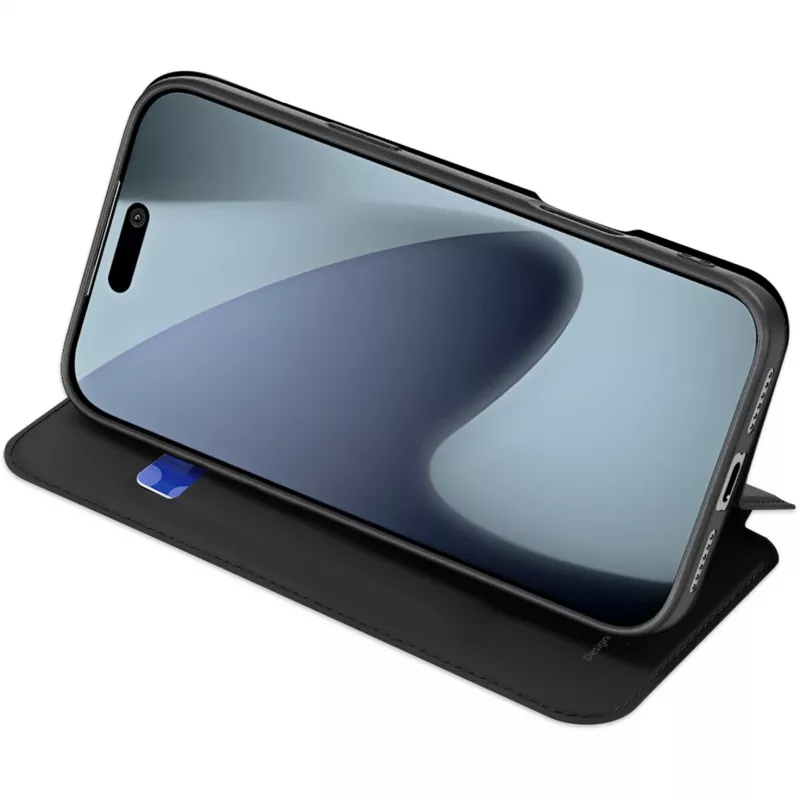 Nevox Vario Series Funda tipo libro para iPhone 17 Pro Max, negro