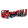 Set de vehículos BRUDER MAN TGA camión cargador con cargador Manitou