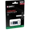 Memoria USB EMTEC ECMMD128GT103 128 GB USB Type-A 3.2 Gen 1 (3.1) negra, lectura 180 MB/s, escritura 25 MB/s