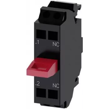 Siemens Elemento de contacto 1 contacto de apertura 500 V SIRIUS ACT 3SU1400-2AA10-3CA0 1 unidad (3SU1400-2AA10-3CA0)