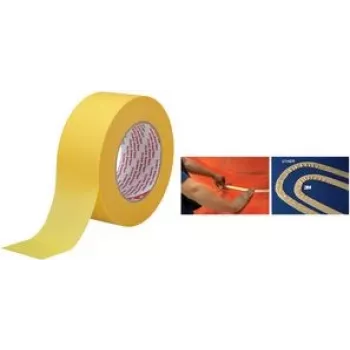 3M Gold 244 2441850 Cinta de enmascarar para pintor Oro (L x An) 50 m x 18 mm 1 ud. (2441850)