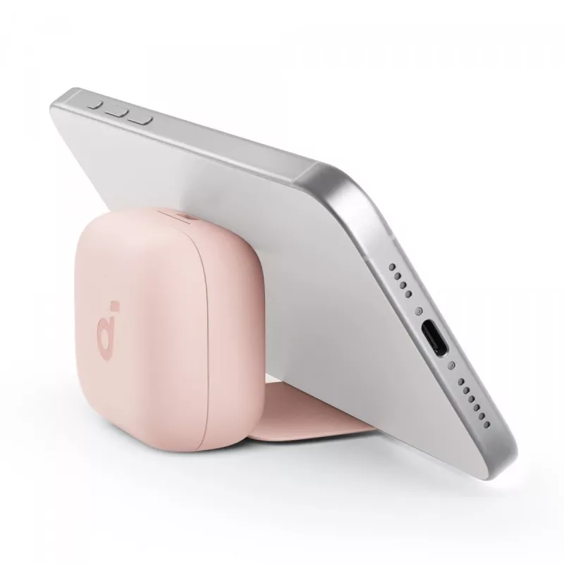 Auriculares Anker P30i Auriculares inalámbricos in-ear para llamadas y música, USB Type-C, Bluetooth, rosa claro