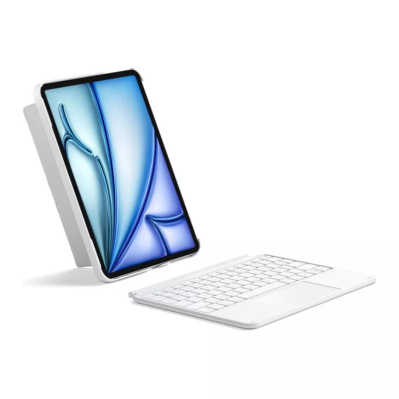 Inateck teclado iPad 11 iPad Air 4-6 Com. QWERTZ blanco