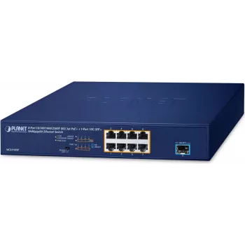 Switch no gestionado PLANET MGS-910XP 2.5G Ethernet 8 puertos PoE