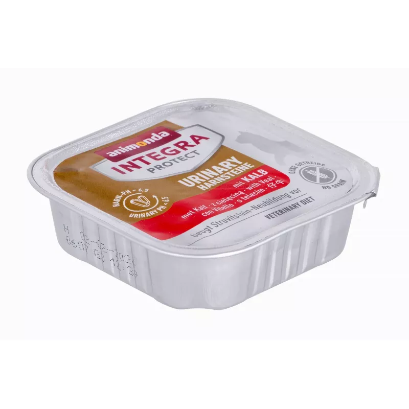 Animonda Integra Protect Harnsteine (cálculos urinarios) comida húmeda para gatos con ternera