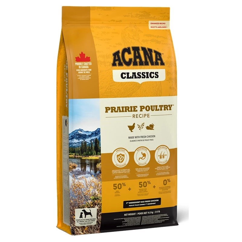 ACANA Classics Prairie Poultry - alimento seco para perros - 14,5 kg