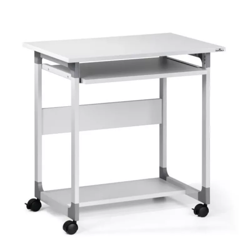 Escritorio de ordenador Durable 379610 Gris