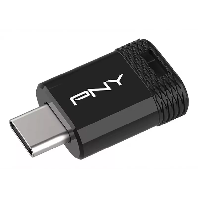 Memoria USB PNY Elite-X 256 GB USB Type-C 3.2 Gen 1 (lectura 200 MB/s, escritura 100 MB/s) negra