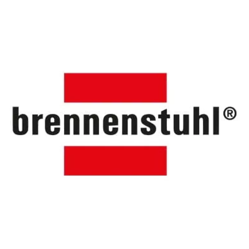 Brennenstuhl 1153340115 Regleta de enchufes Super-Solid Line 5 tomas 2,5 m H05VV-F 3G1,5, Plata (1153340115)