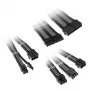 Kolink Core Adept COREADEPT-EK-BGR kit de extensión de cables trenzados, negro/gris