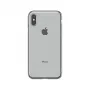 Funda blanda Devia para iPhone XS Max – TPU, plata, funda protectora slim