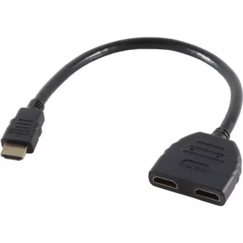 Adaptador HDMI ShiverPeaks Type-A a 2x macho/hembra 77415 — divisor/adaptador HDMI Type-A