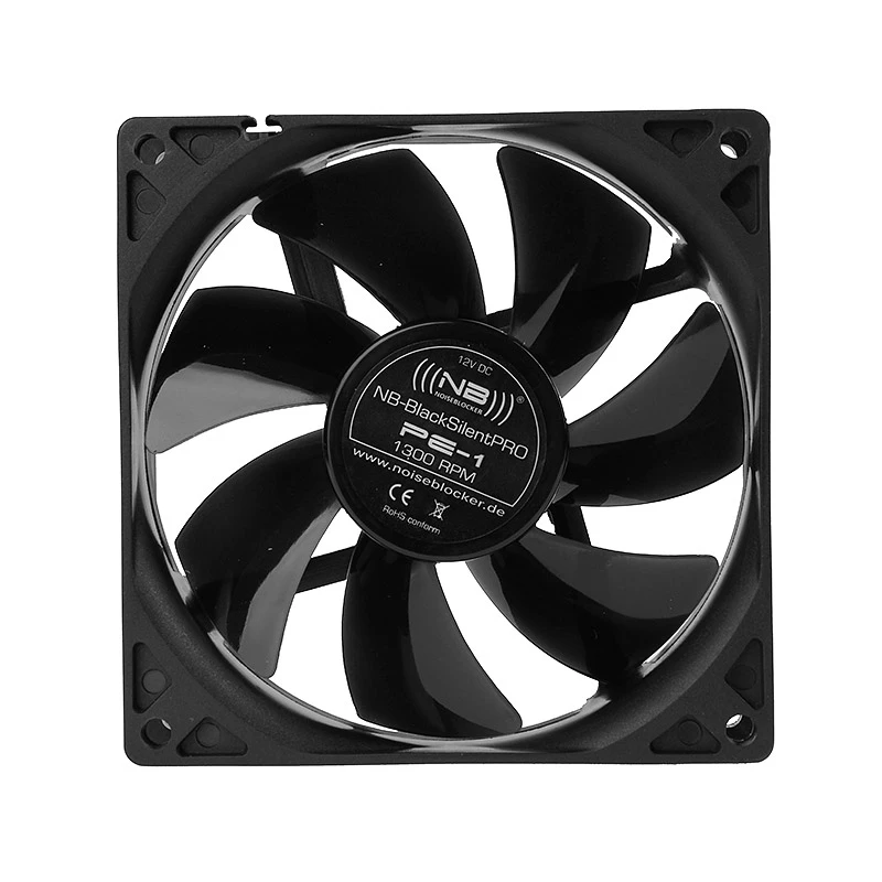 Ventilador de caja Noiseblocker BlackSilent Pro PE-1 92 mm