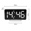 Despertador digital GreenBlue GB383 con pantalla LED