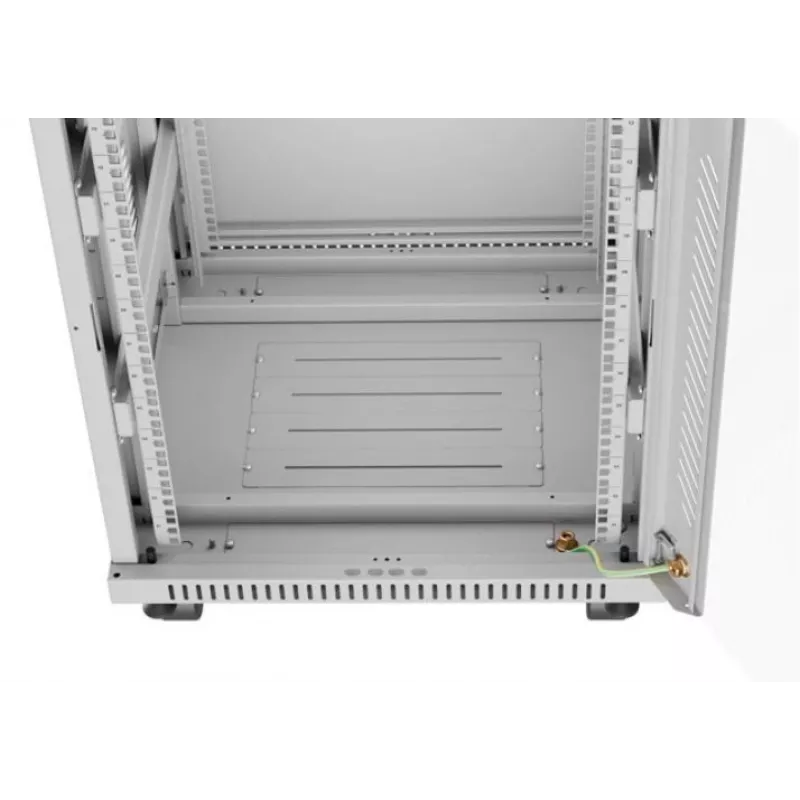 Armario rack Lanberg FF01-6615-12SL 15U rack independiente Gris