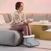 Calientapiés eléctrico Medisana FW 120 100 W gris, funda lavable extraíble, protección contra sobrecalentamiento