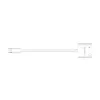 Adaptador de audio USB-C LogiLink USB-C/M a 2x USB-C/H 60W PD blanco