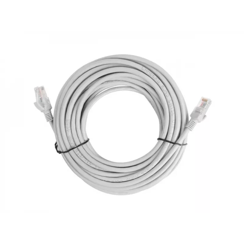 Cable de red LANBERG PCU6-10CC-1500-S Cat6 U/UTP RJ-45 — 15 m, gris