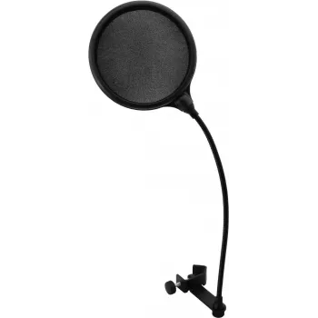 Antipop Omnitronic DSH-135 negro – cortavientos para micrófono de estudio y directo