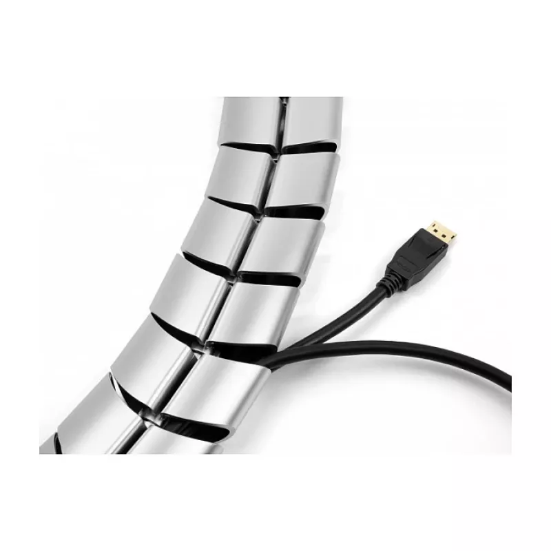 Canaleta de cables DeLOCK 740x75 mm regulable en altura plateado