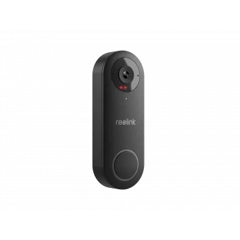 Reolink D340P - Videoportero con cable 5MP con timbre, PoE, detección de personas, audio bidireccional, compatible con NVR