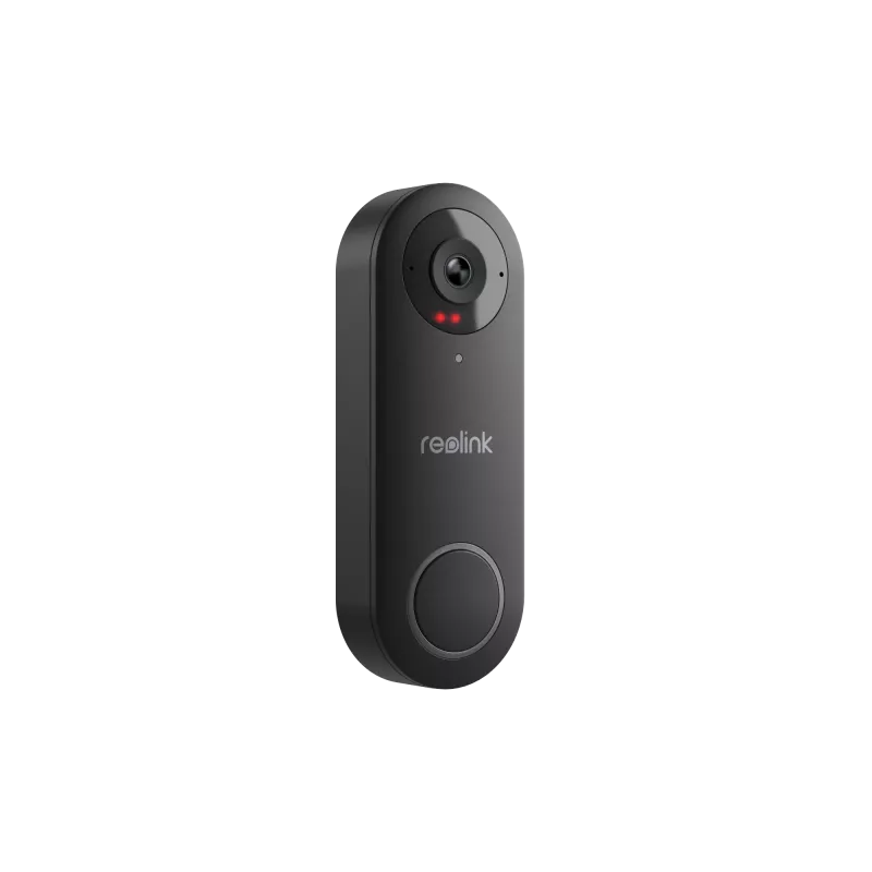 Reolink D340P - Videoportero con cable 5MP con timbre, PoE, detección de personas, audio bidireccional, compatible con NVR