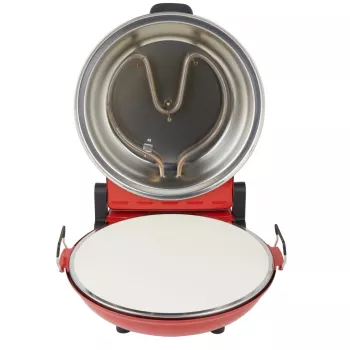 Pizzera Petra PT5666VDE Bella Pizza 1200 W superficie antiadherente, horno de pizza de sobremesa