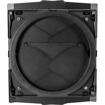 Limitador de aletas de luz EUROLITE THA-450F negro — dispositivo de seguridad para vigas y rigging