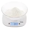 Báscula de cocina con bol Adler | MS 3179b | División 1 g | Tipo de pantalla LCD | Negra