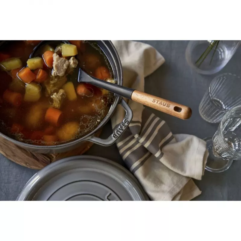Staub Cocotte 3,8 L fuente redonda de hierro fundido