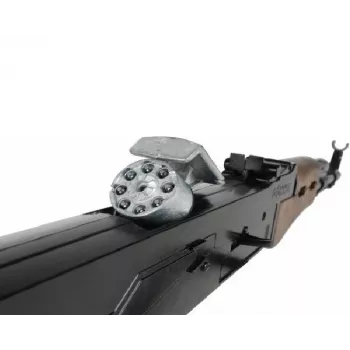 Pulio Rifle Commando de metal Gonher – rifle de juguete de metal para dardos, Modelo 1551135/6